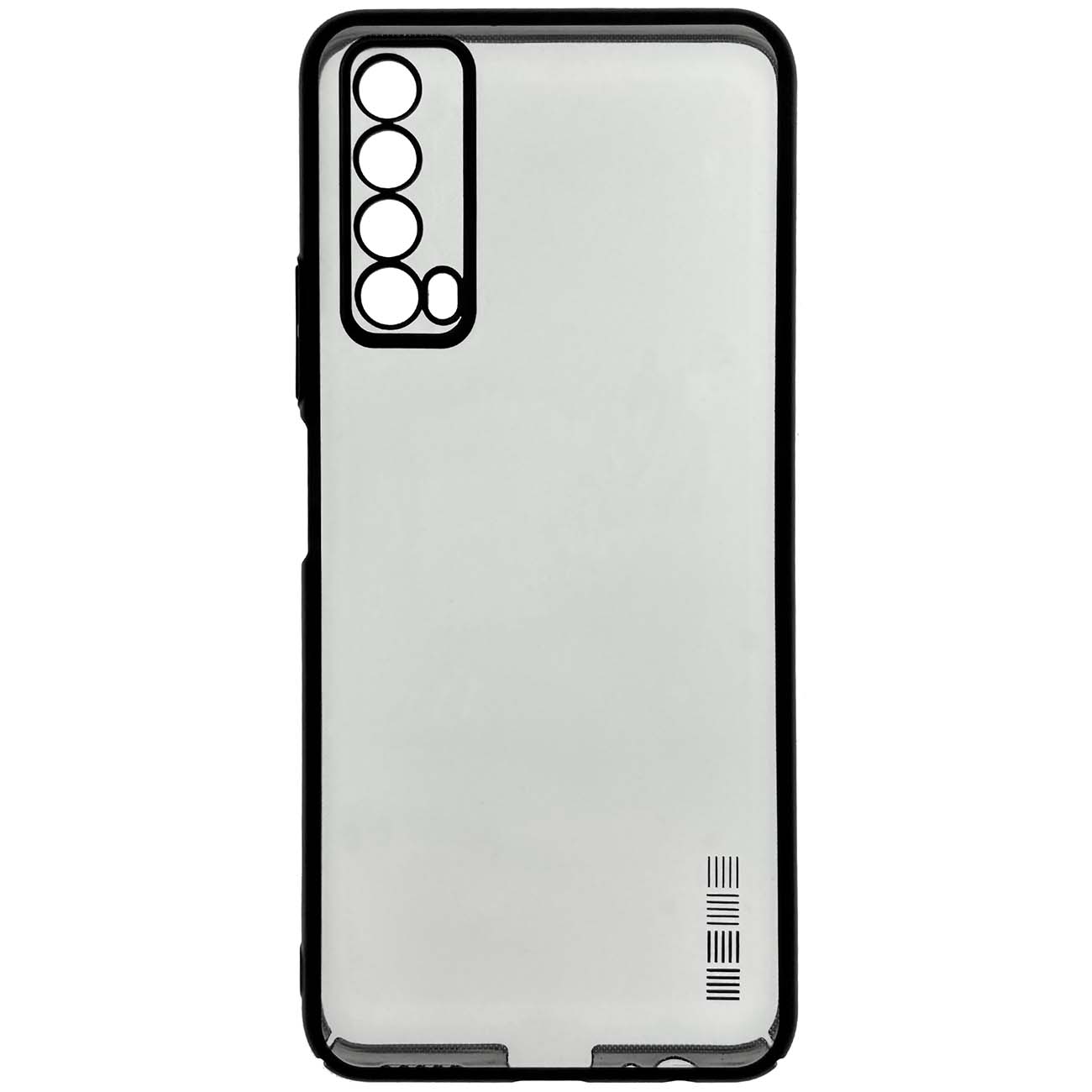 Чехол InterStep DECOR NEW MAT Huawei P Smart 2021 чёрный фото