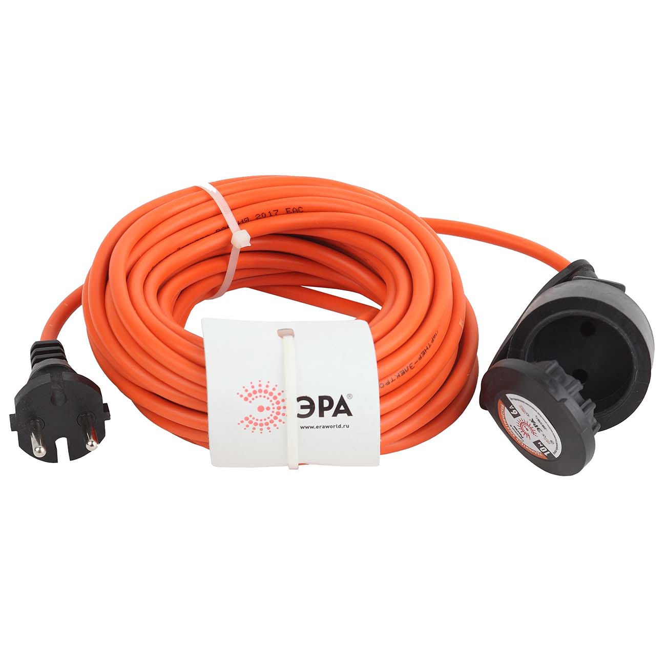 Удлинитель ЭРА UPx-1-2x0,75-10m-IP44 фото