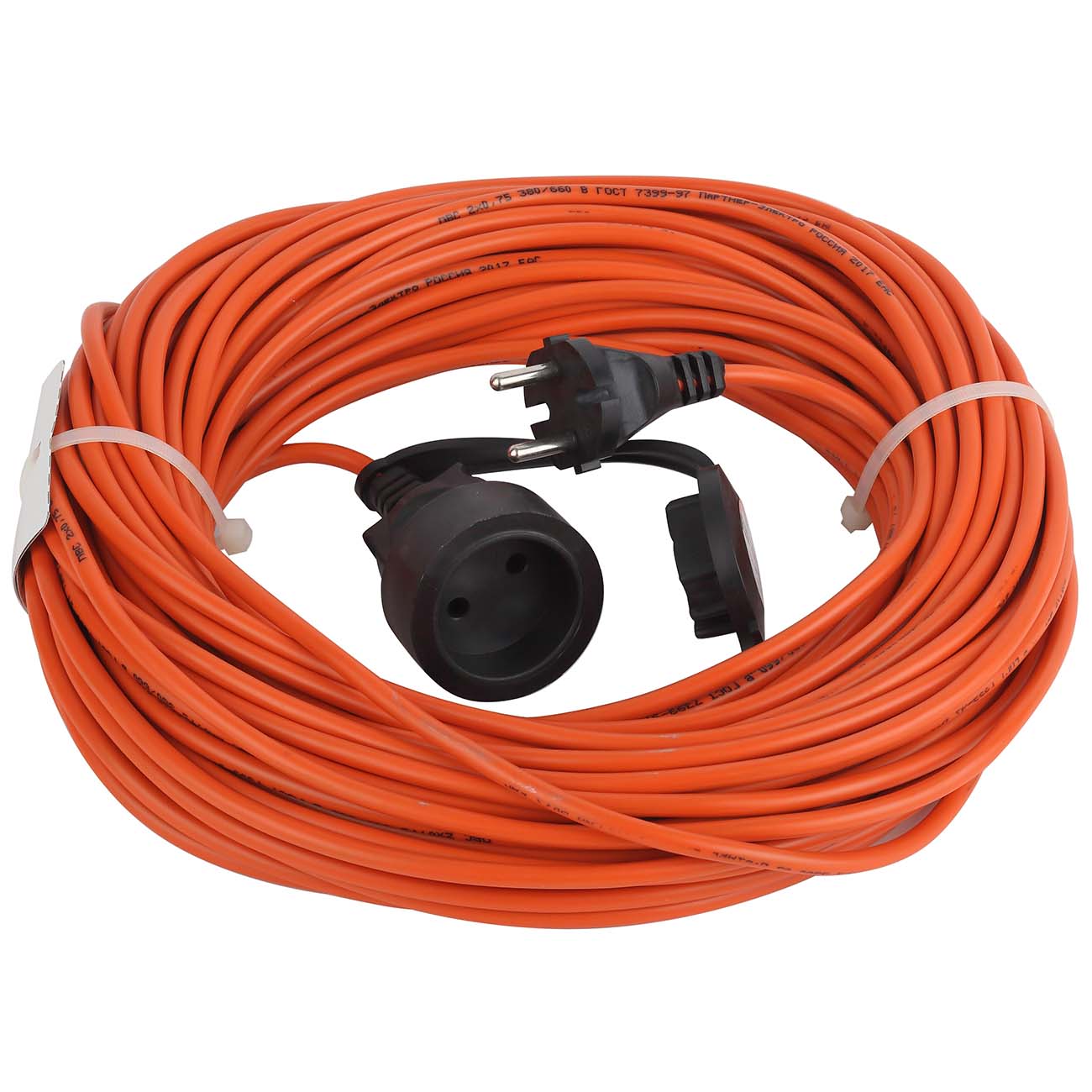 Удлинитель ЭРА UPx-1-2x0,75-30m-IP44 фото