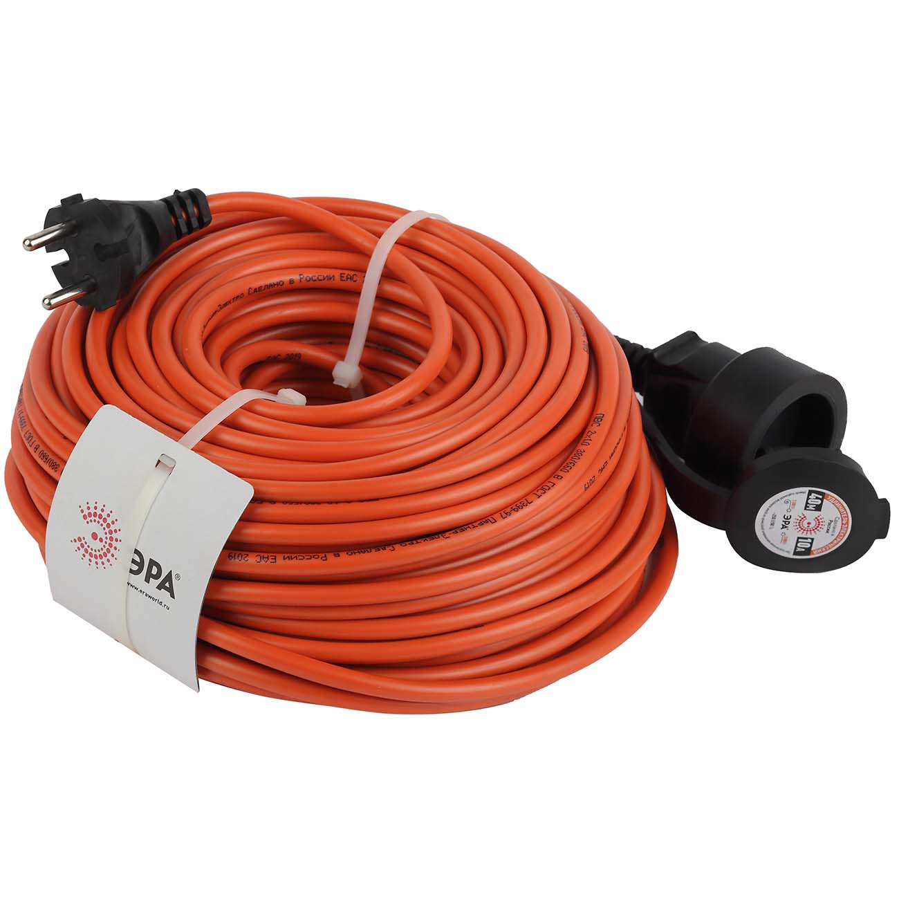 Удлинитель ЭРА UPx-1-2x1-40m-IP44 фото