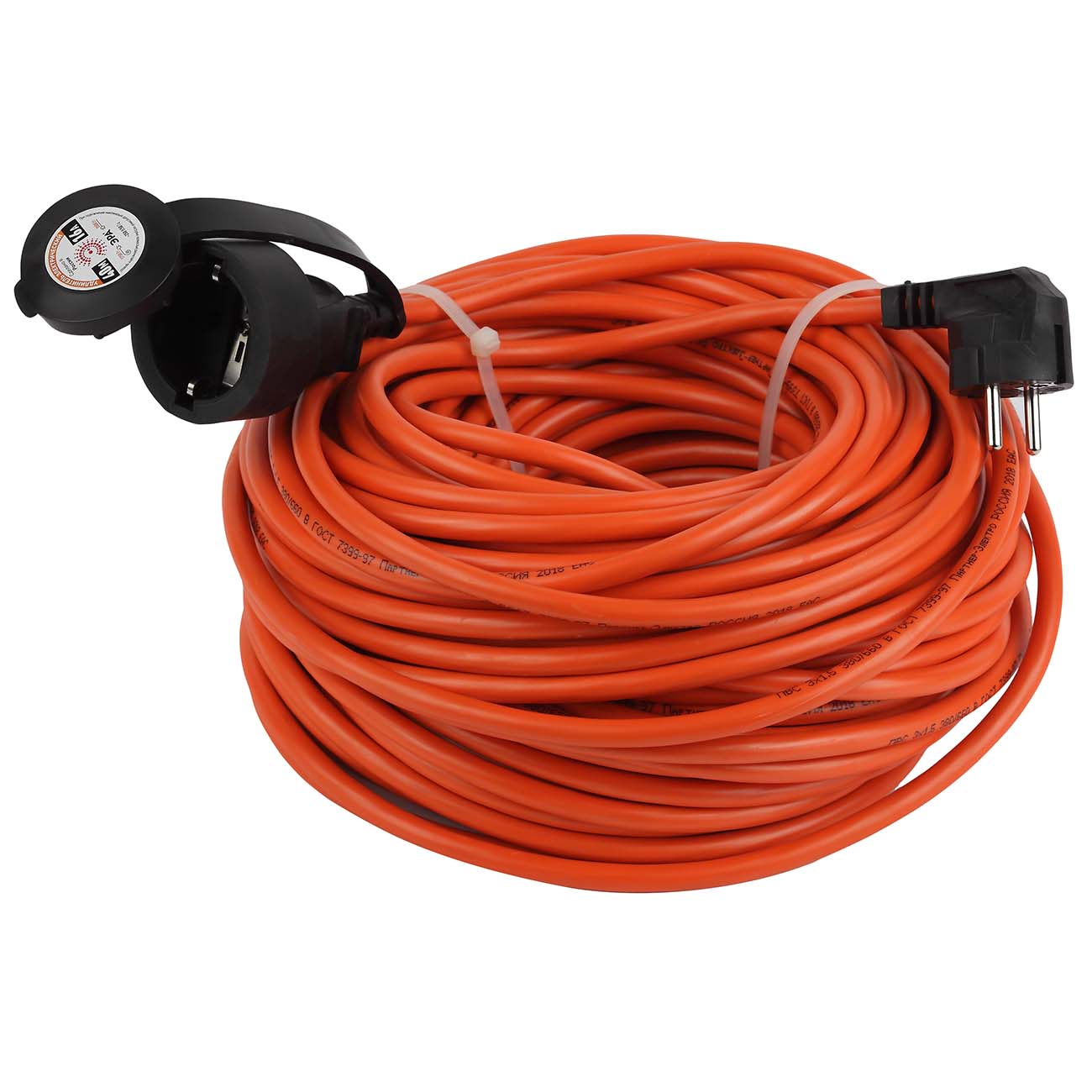 Удлинитель ЭРА UPx-1e-3x1,5-40m-IP44 фото