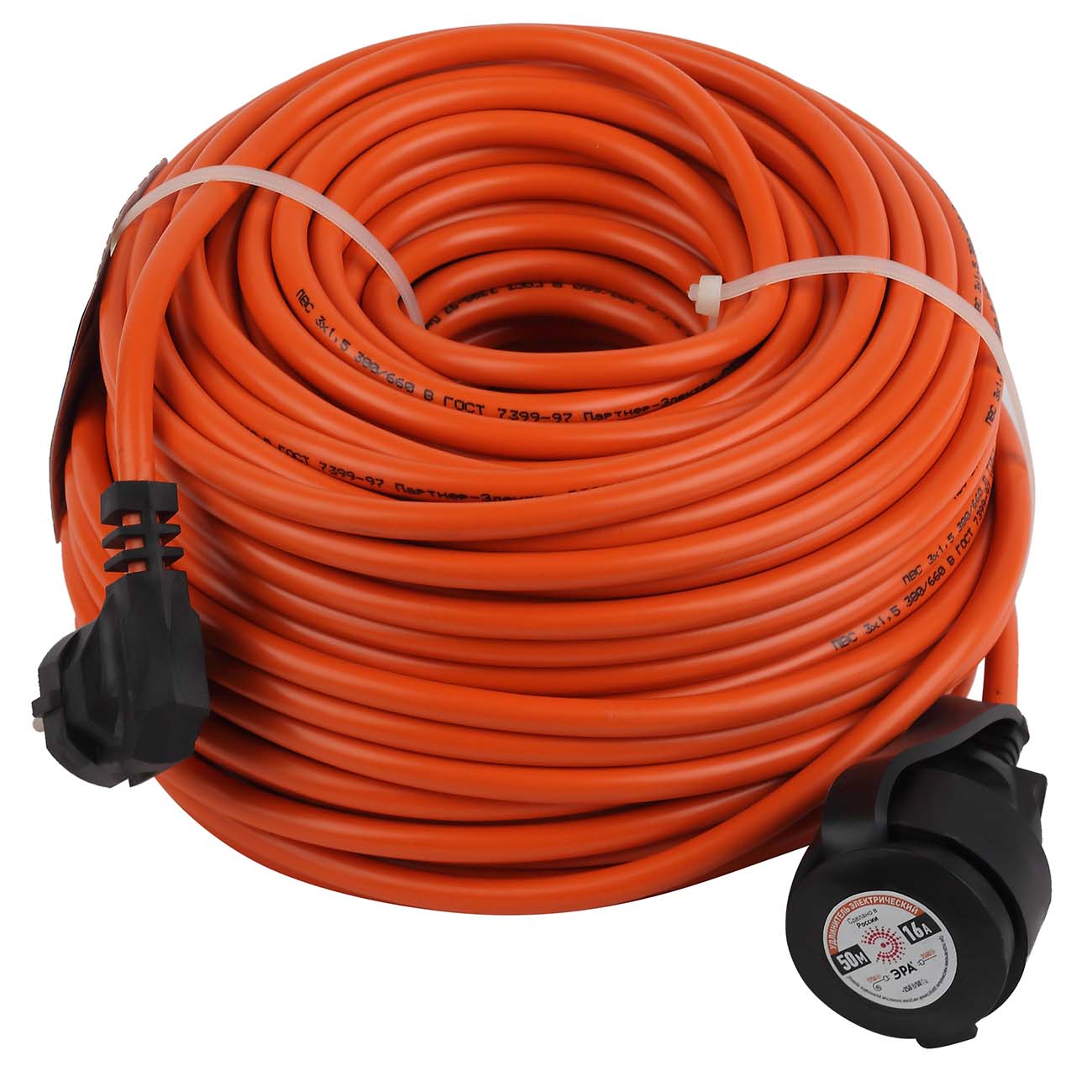 Удлинитель ЭРА UPx-1e-3x1,5-50m-IP44 фото