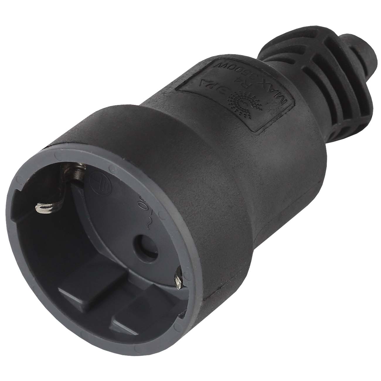 Розетка кабельная ЭРА R4 Black