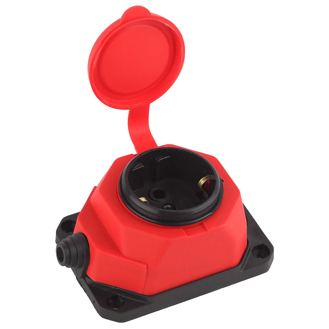 Колодка каучуковая ЭРА K-1e-RED-IP44 фото