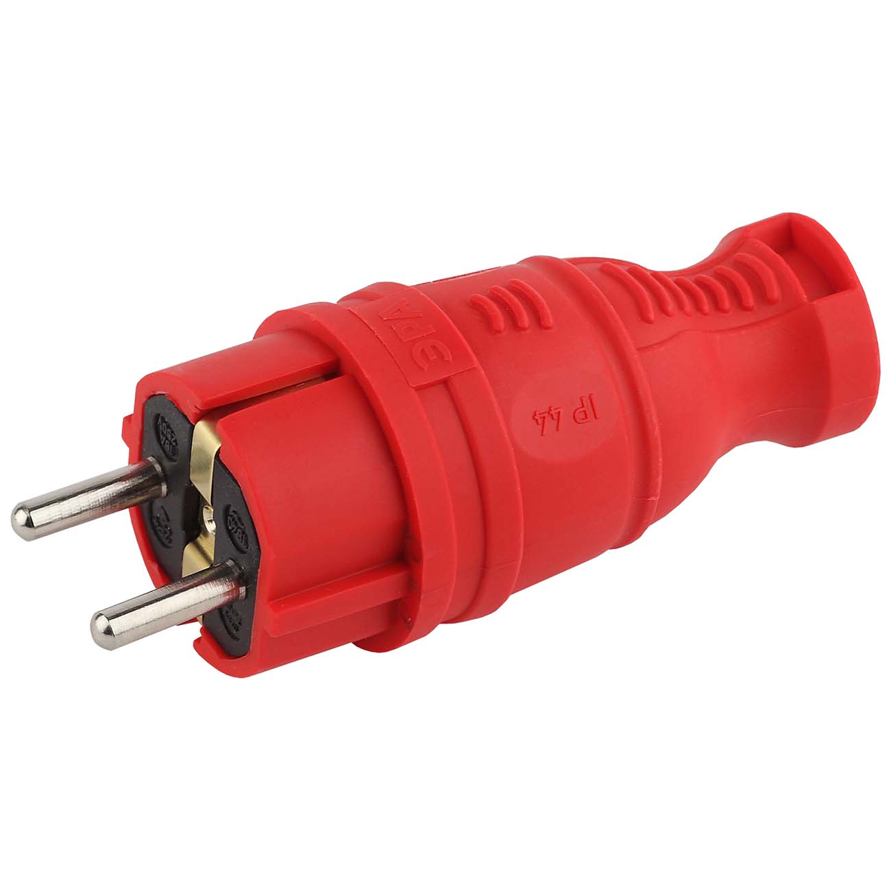 Электрическая вилка ЭРА V8-RED-IP44 фото