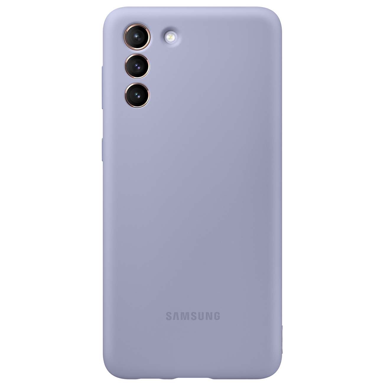 Чехол Samsung Silicone Cover S21+ Violet (EF-PG996) фото