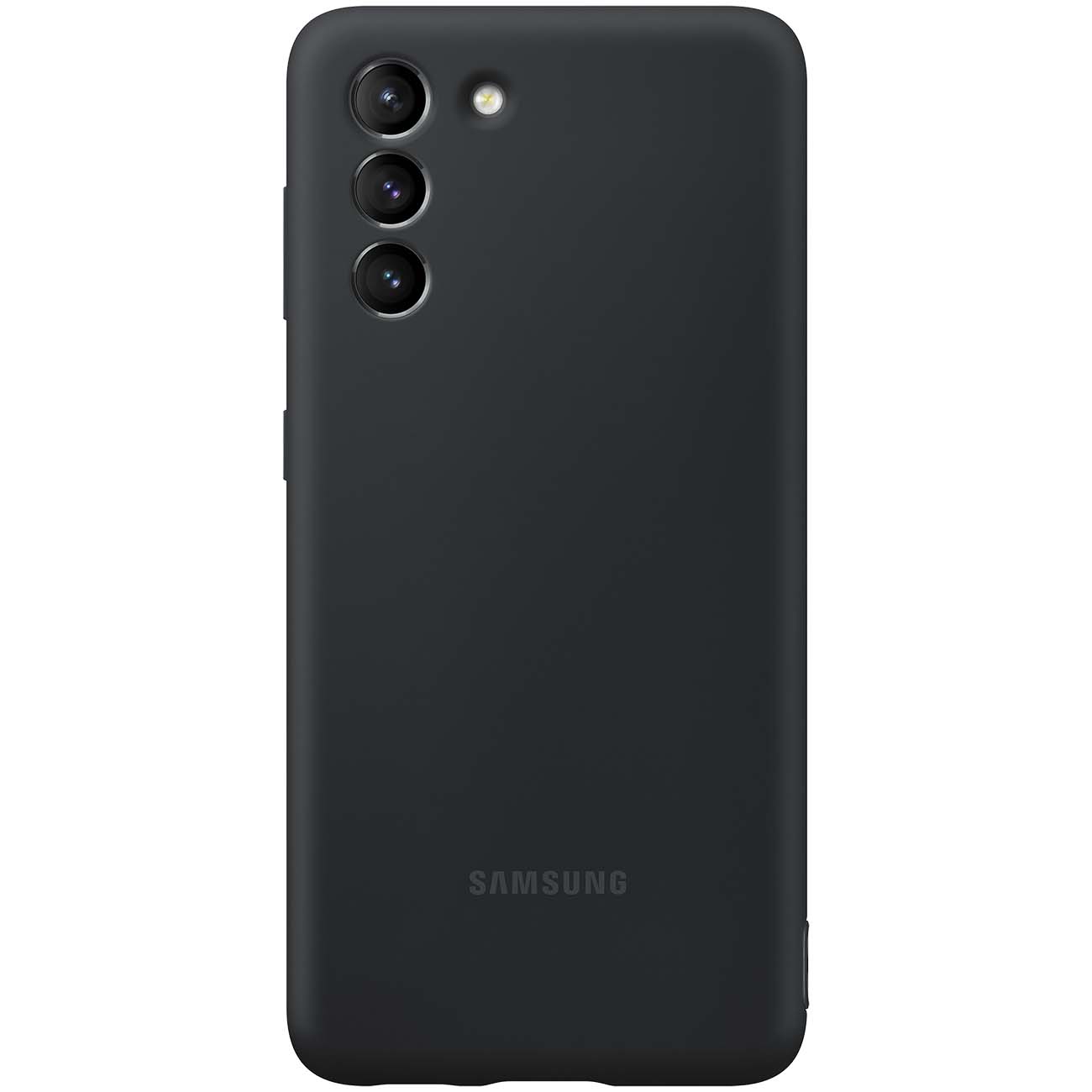 Чехол Samsung Silicone Cover S21 Black (EF-PG991) фото