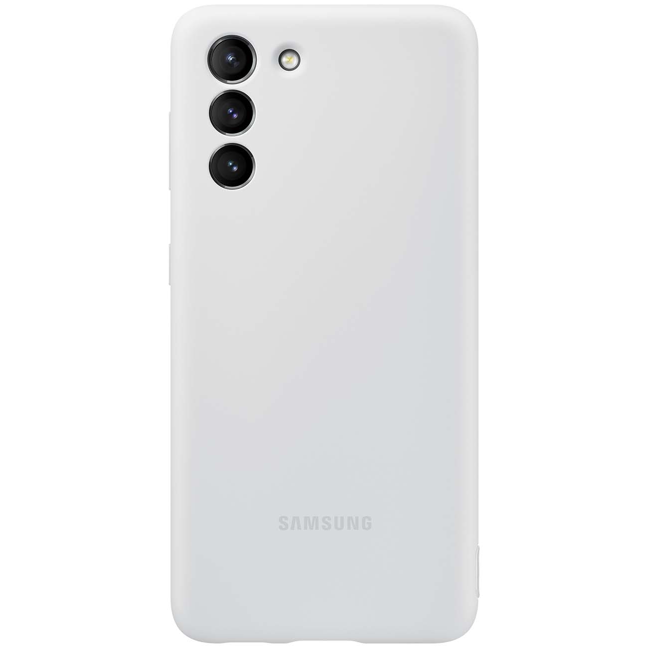 Чехол Samsung Silicone Cover S21 Light Gray (EF-PG991) фото