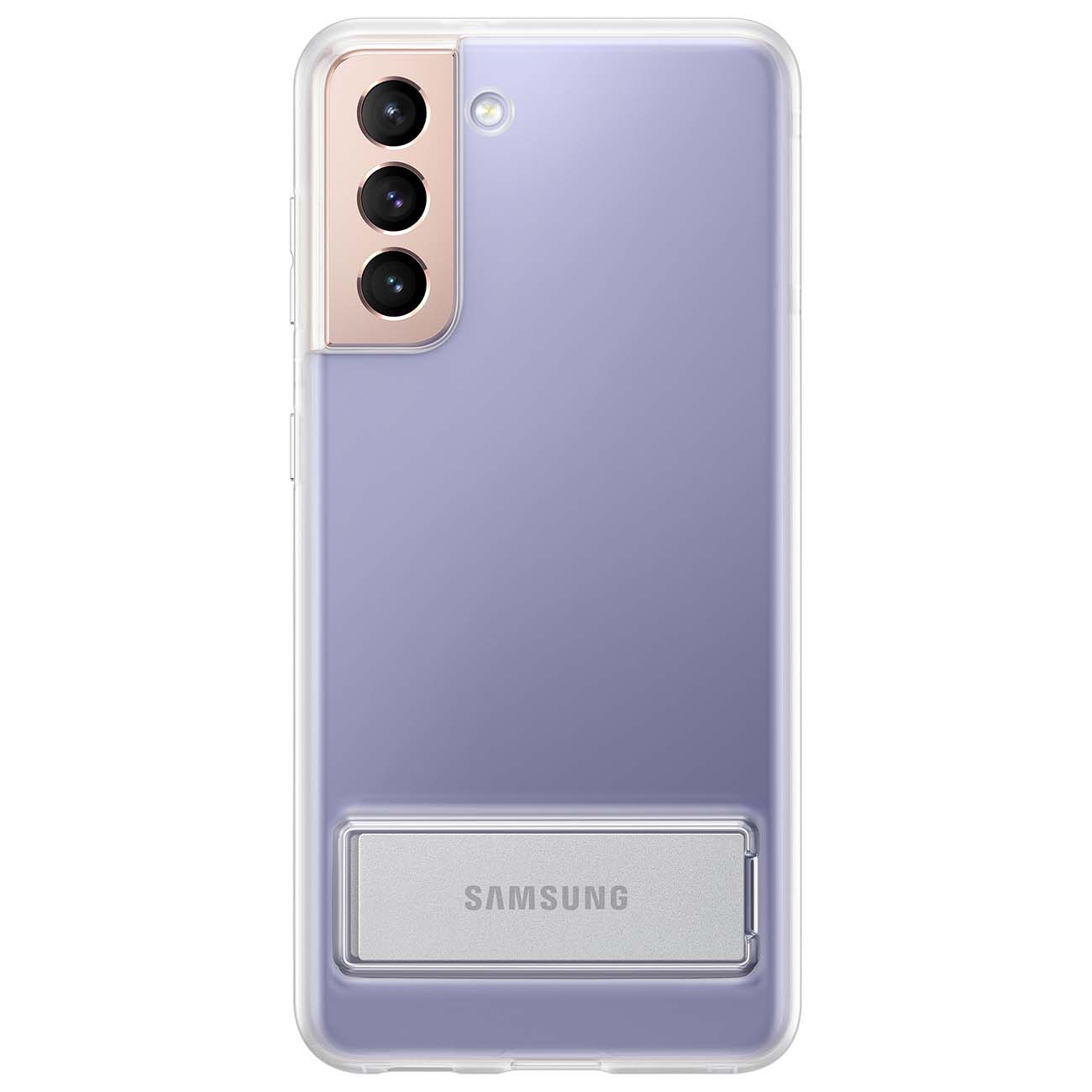 Чехол Samsung Clear Standing Cover S21 (EF-JG991) фото