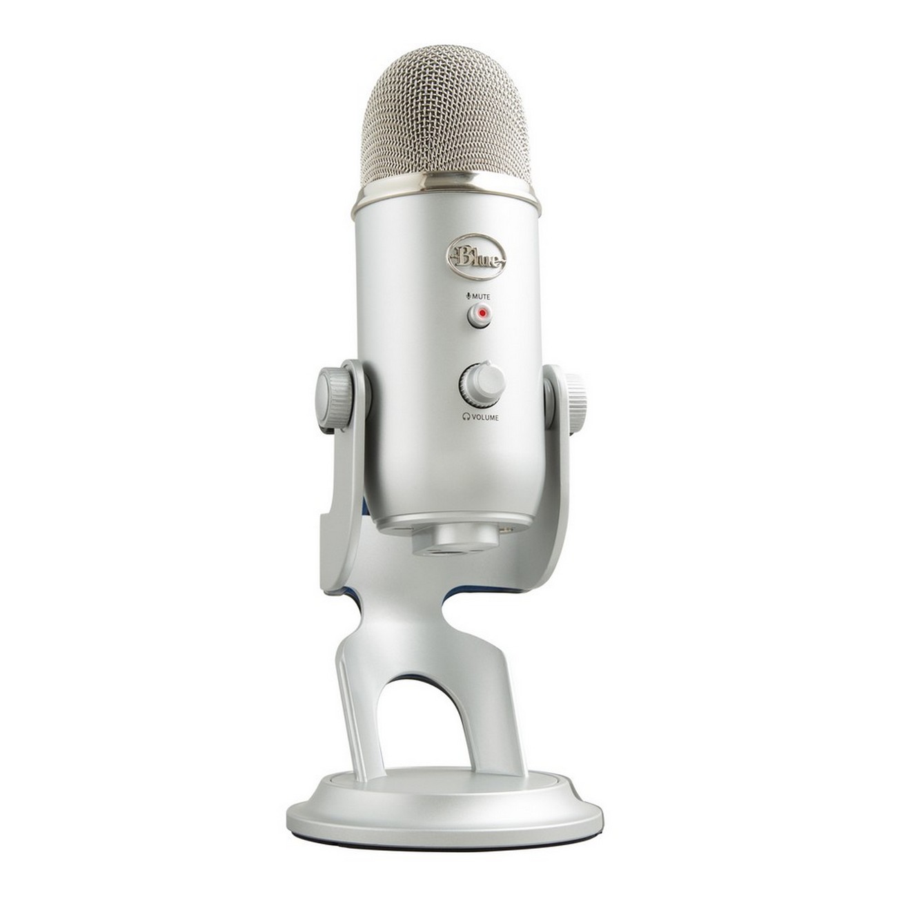 Игровой микрофон для компьютера Blue Yeti Silver (988-000238)