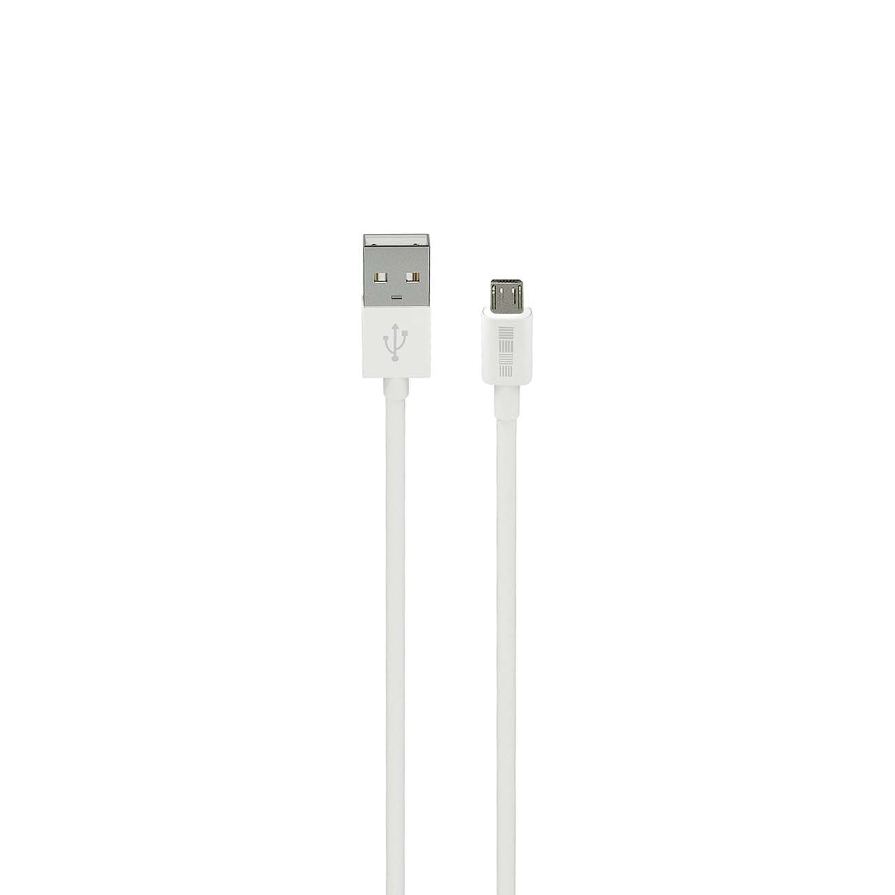 Кабель для сотового телефона InterStep MicroUSB-USB-A USB 2.0 белый 1м фото