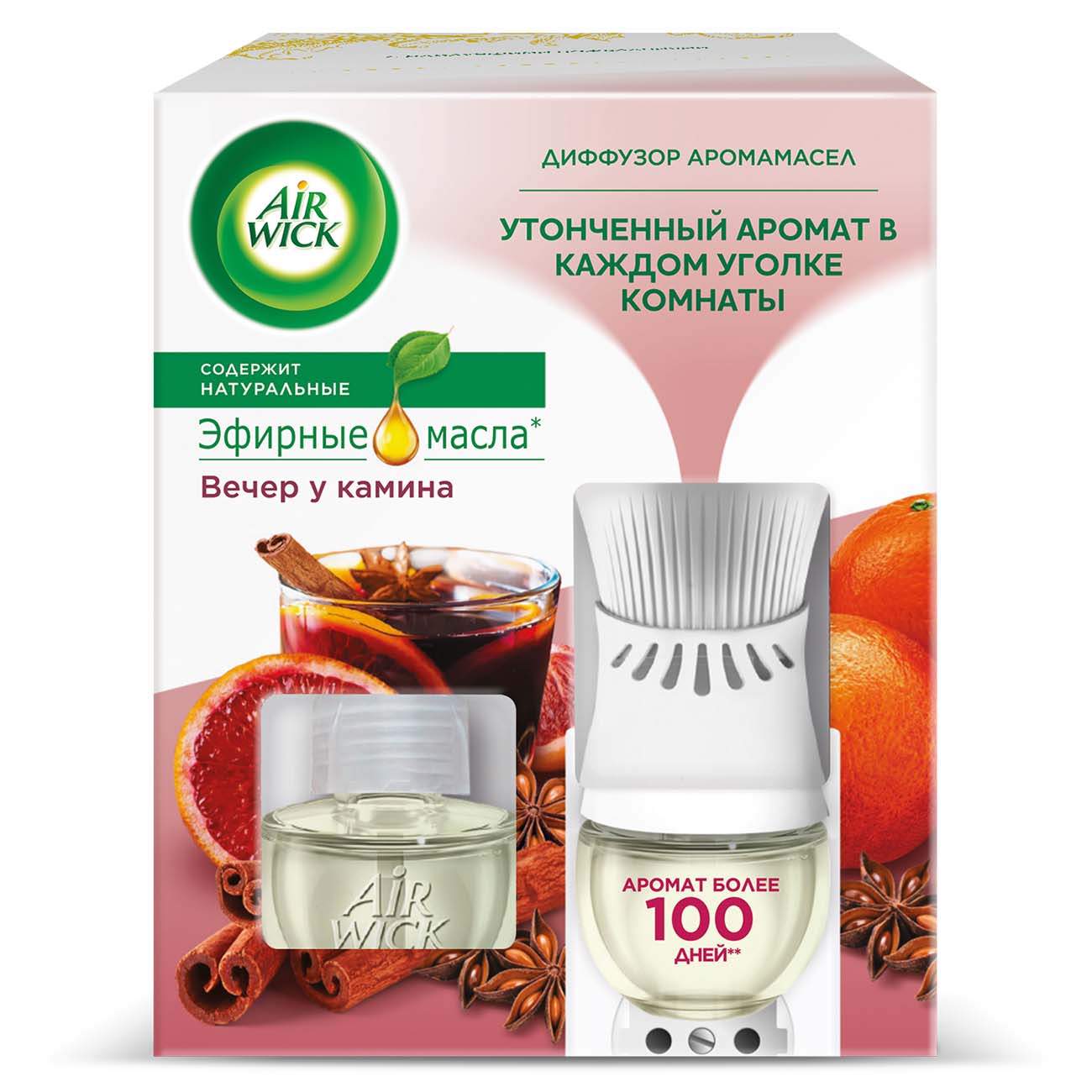 Диффузор AirWick вечер у камина
