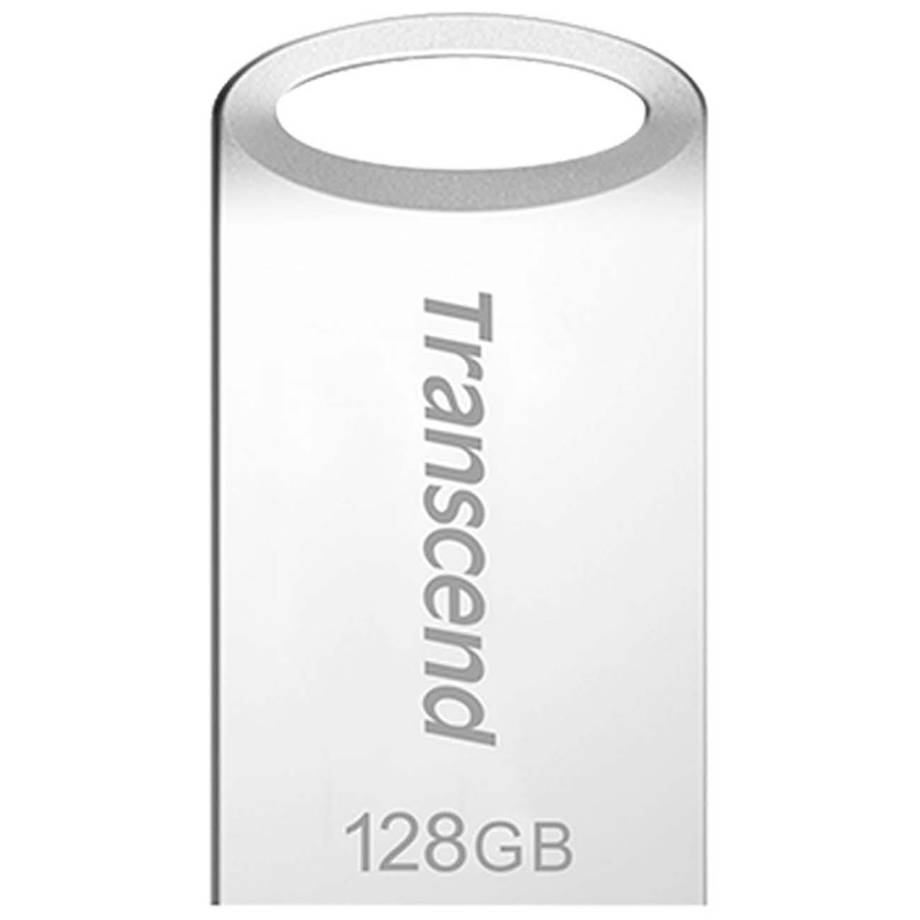 Флеш-диск Transcend JetFlash 710 128GB серебристый (TS128GJF710S) фото