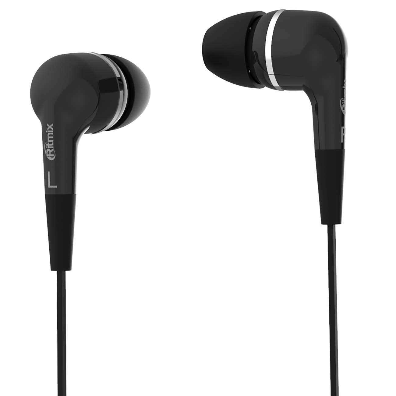 Наушники внутриканальные Ritmix RH-112M черный