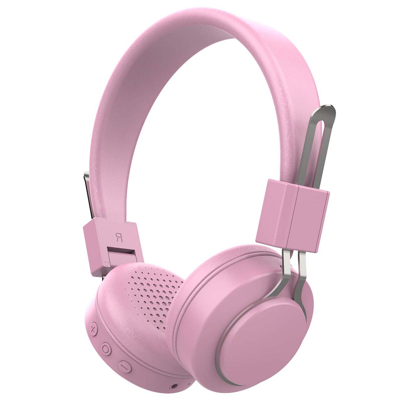 Наушники накладные Bluetooth HIPER Live QTX4 Pink (HTW-QTX4) фото