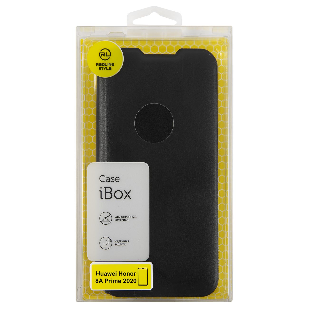 Чехол Red Line Book Cover Honor 8A Prime 2020 черный