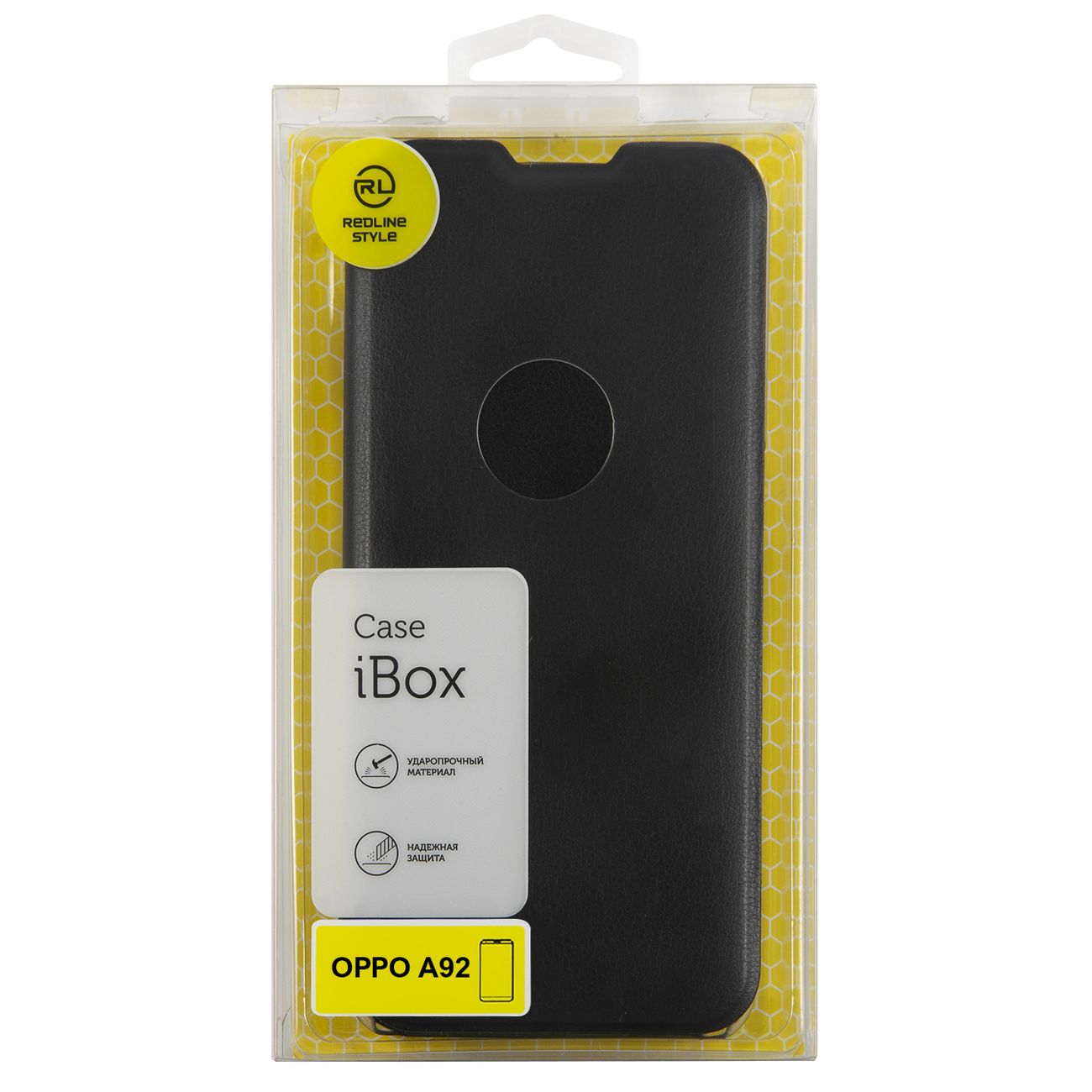 Чехол Red Line Book Cover OPPO A92 черный