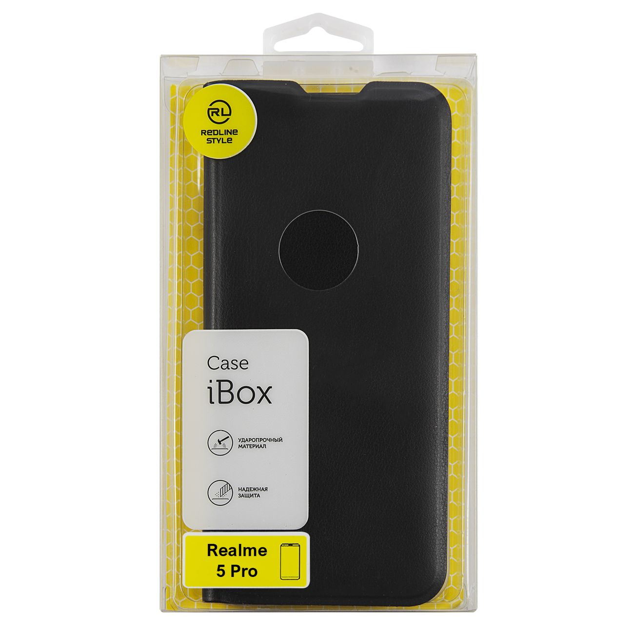 Чехол Red Line Book Cover Realme 5 Pro черный