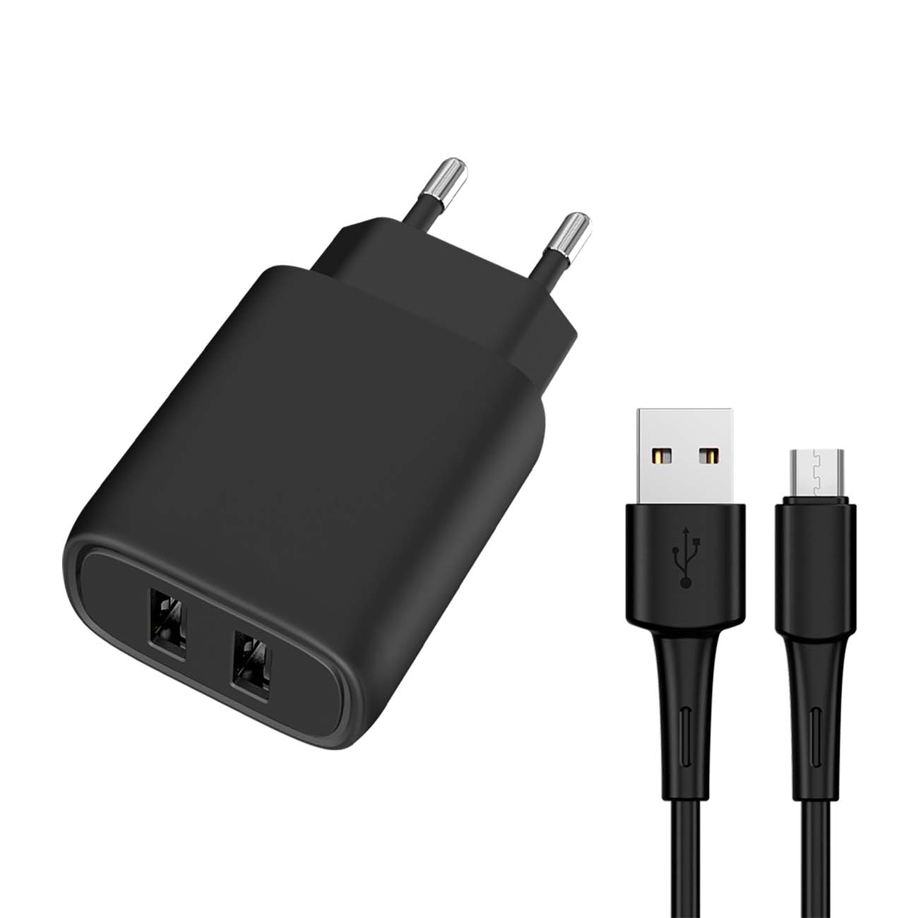 Сетевое зарядное устройство с кабелем TFN TFN-WC02