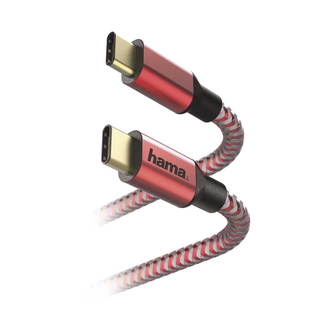 Кабель USB Type-C Hama 1,5 м USB Type-C Red (00183289) фото