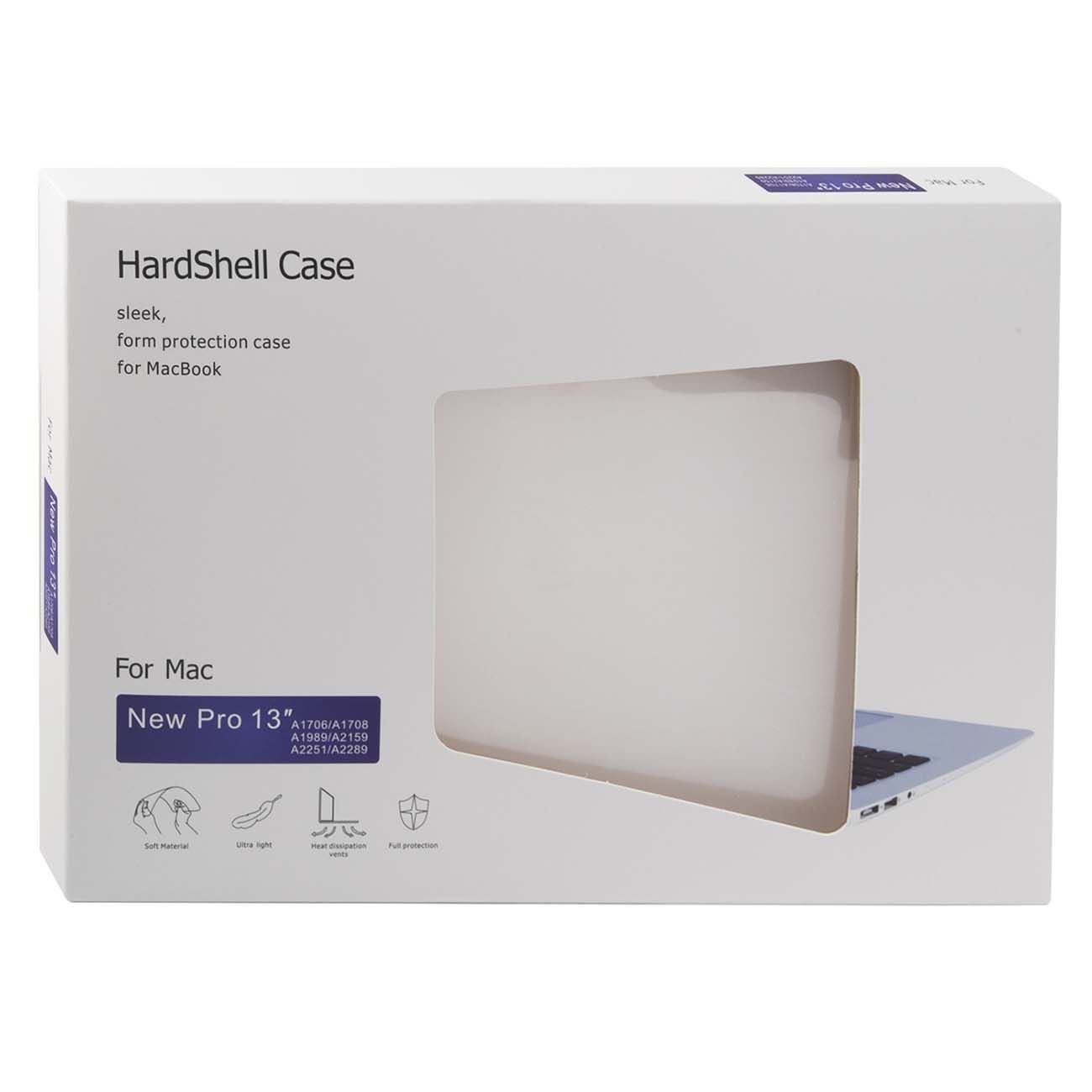 Накладка для MacBook Red Line Pro 13 матовая белая