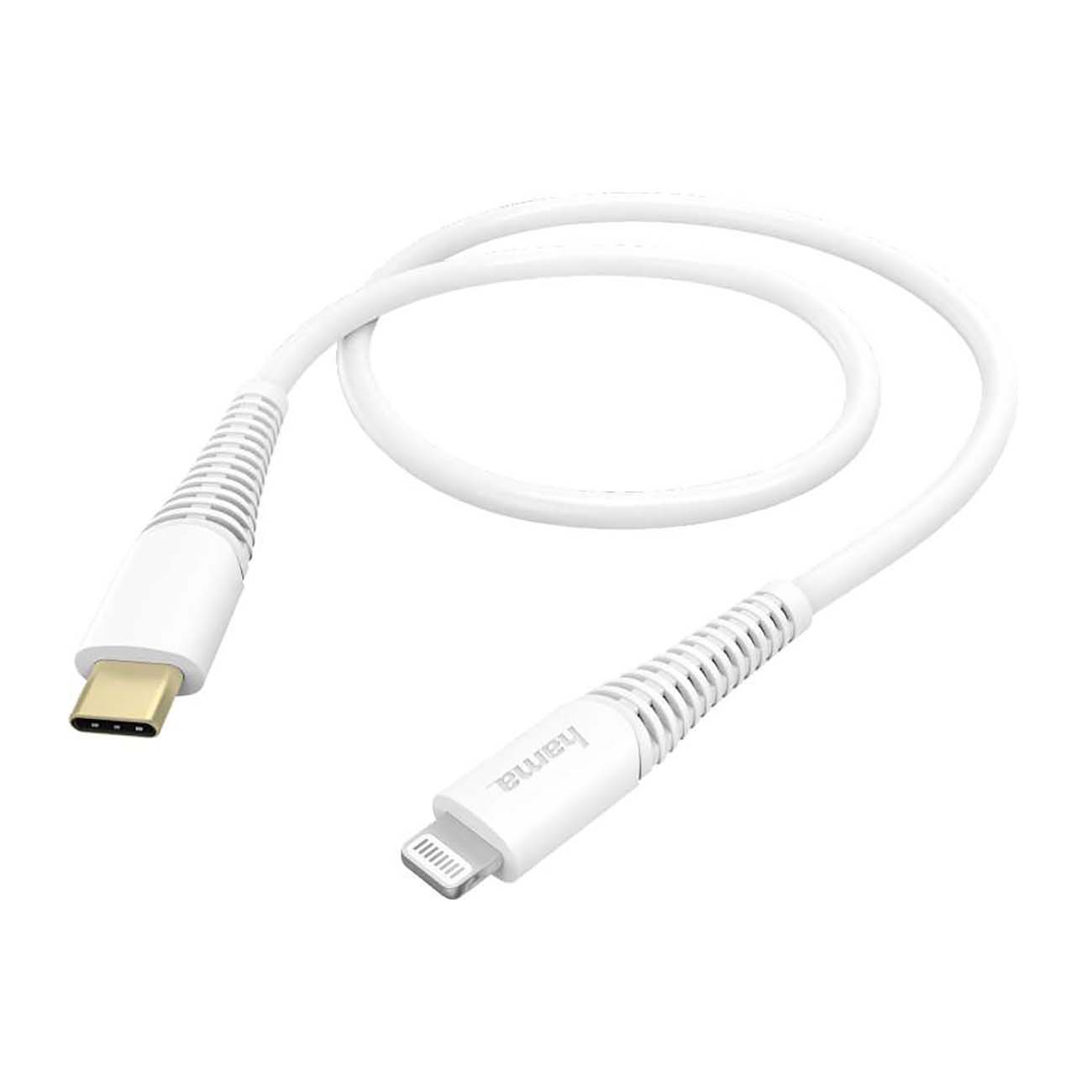Кабель Hama Lightning USB Type-C 1,5м White(00183309) фото