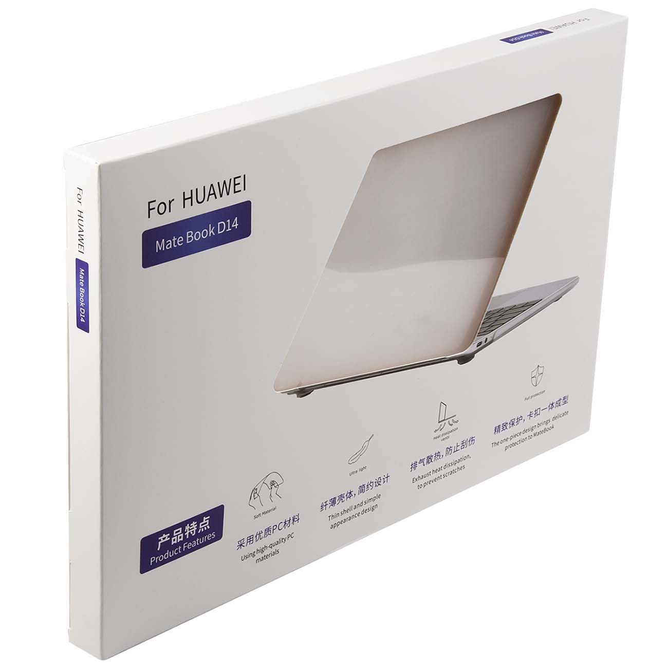 Накладка Red Line Matebook&nbsp;D14/Honor&nbsp;Magicbook&nbsp;14&nbsp;матовая&nbsp;белая