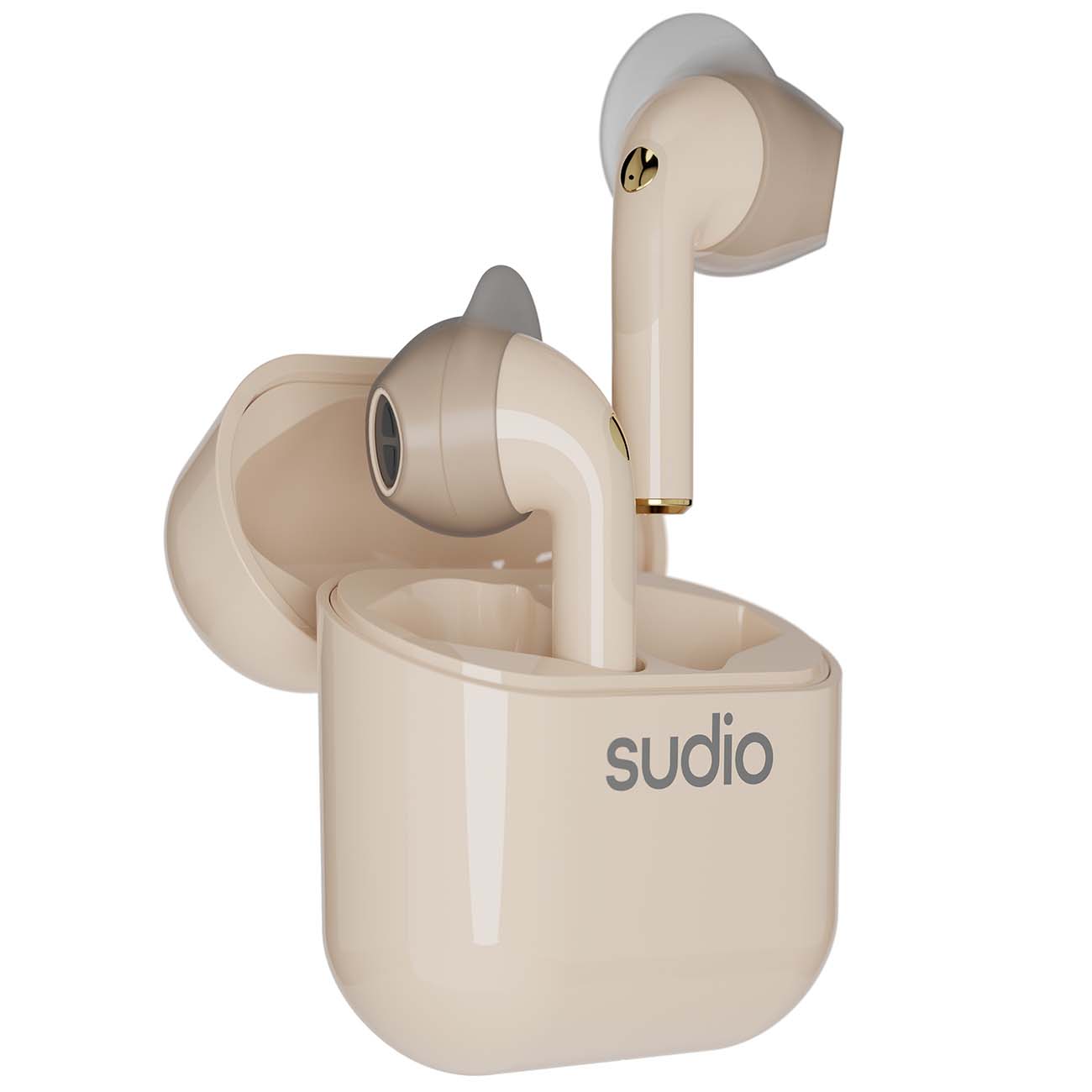 Наушники True Wireless Sudio Nio песок