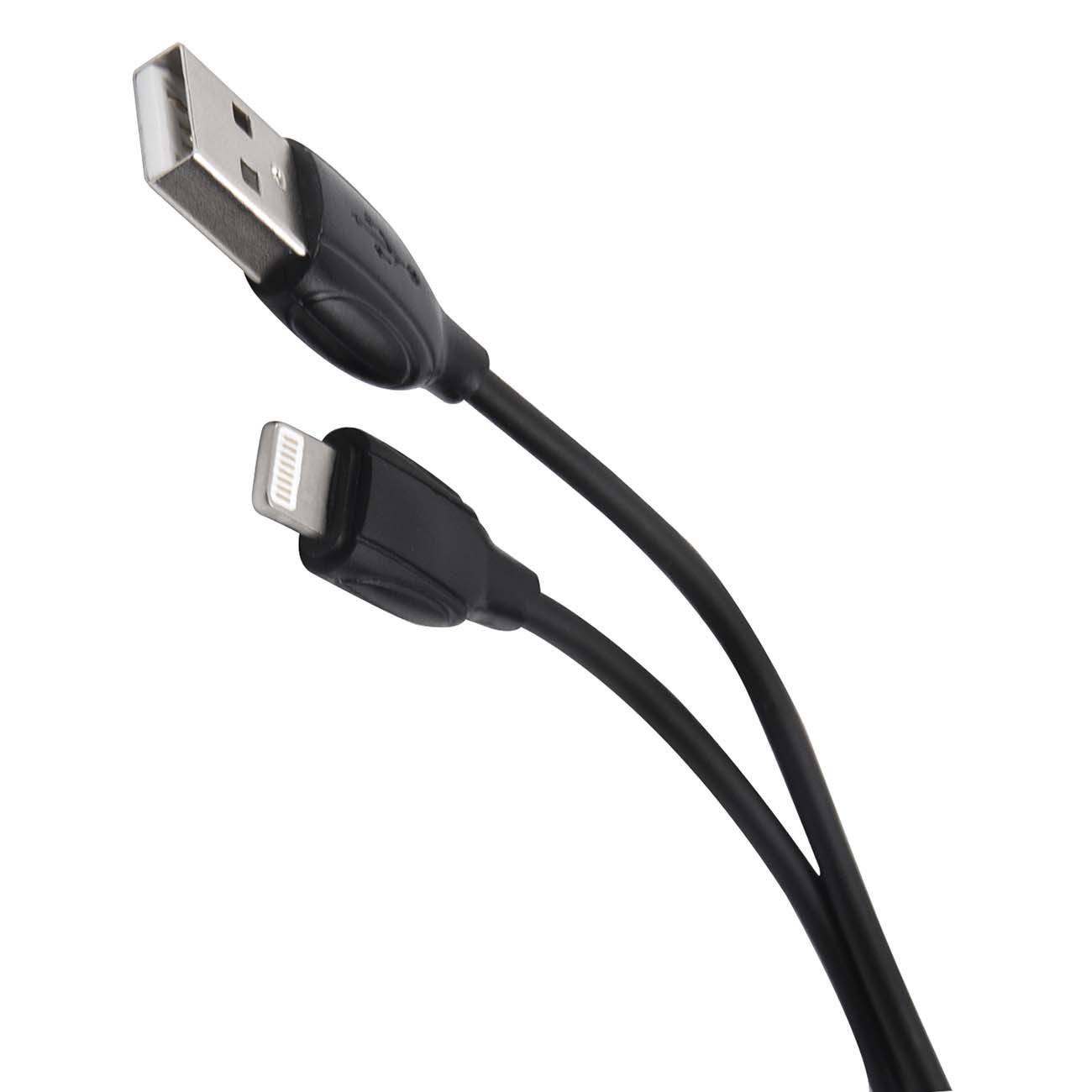 Кабель Borofone BX19 Benefit USB - Lightning черный (01756) фото