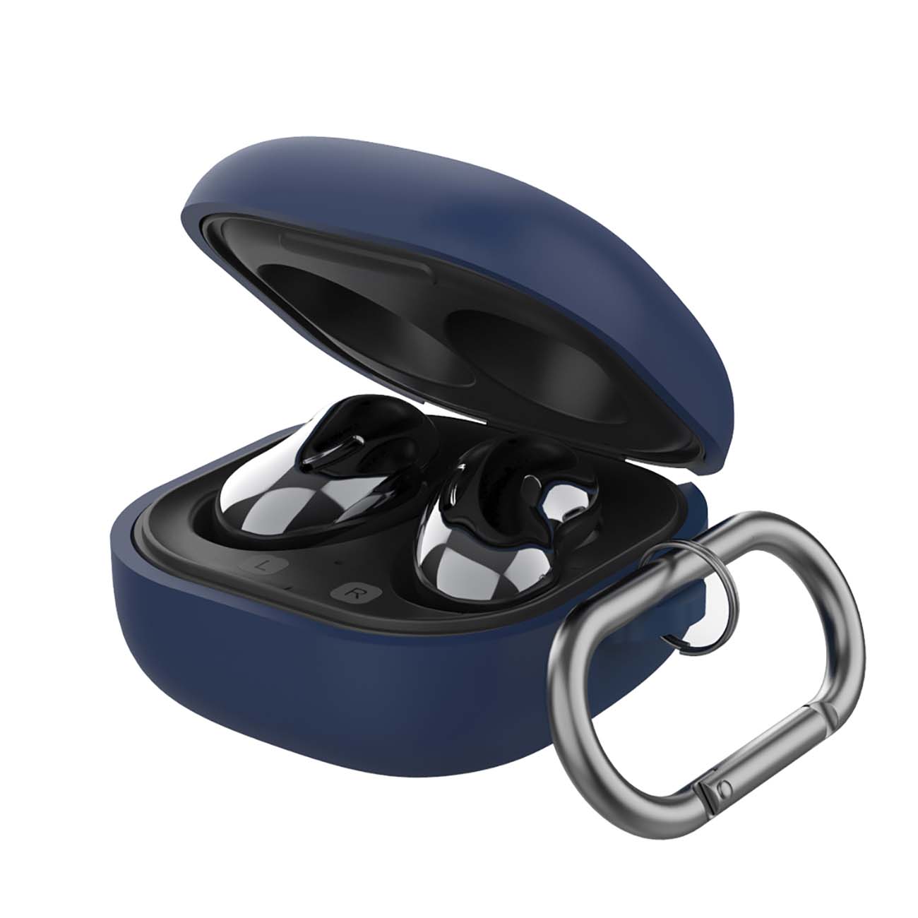 Чехол Deppa Galaxy Buds Live/Pro синий фото
