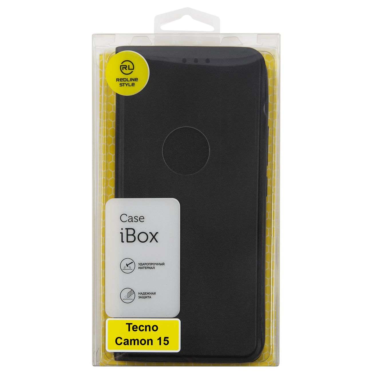 Чехол Red Line Tecno Camon 15 черный