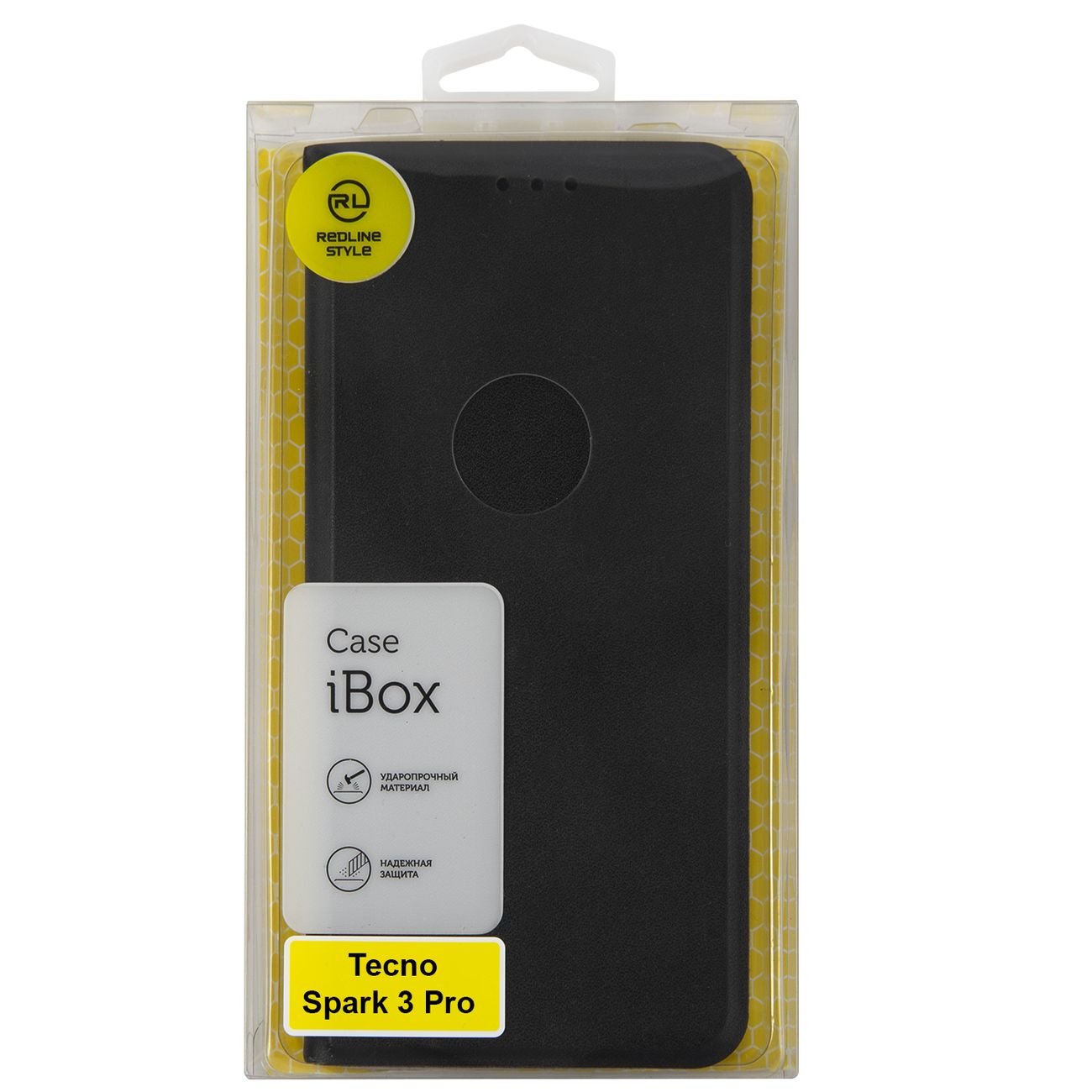 Чехол Red Line Tecno Spark 3 Pro черный