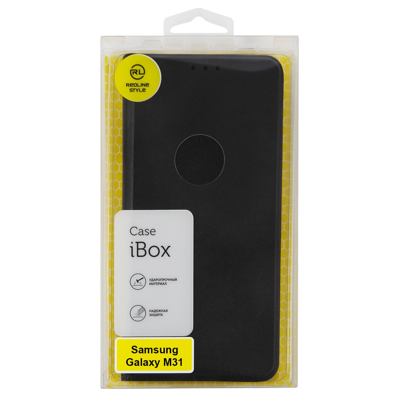 Чехол Red Line Galaxy M31 черный