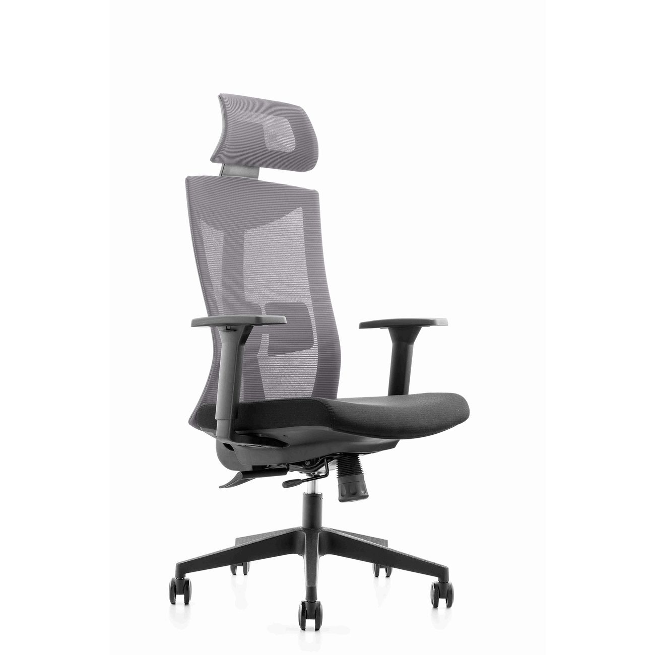 Кресло компьютерное College CLG-428 MBN-A серый