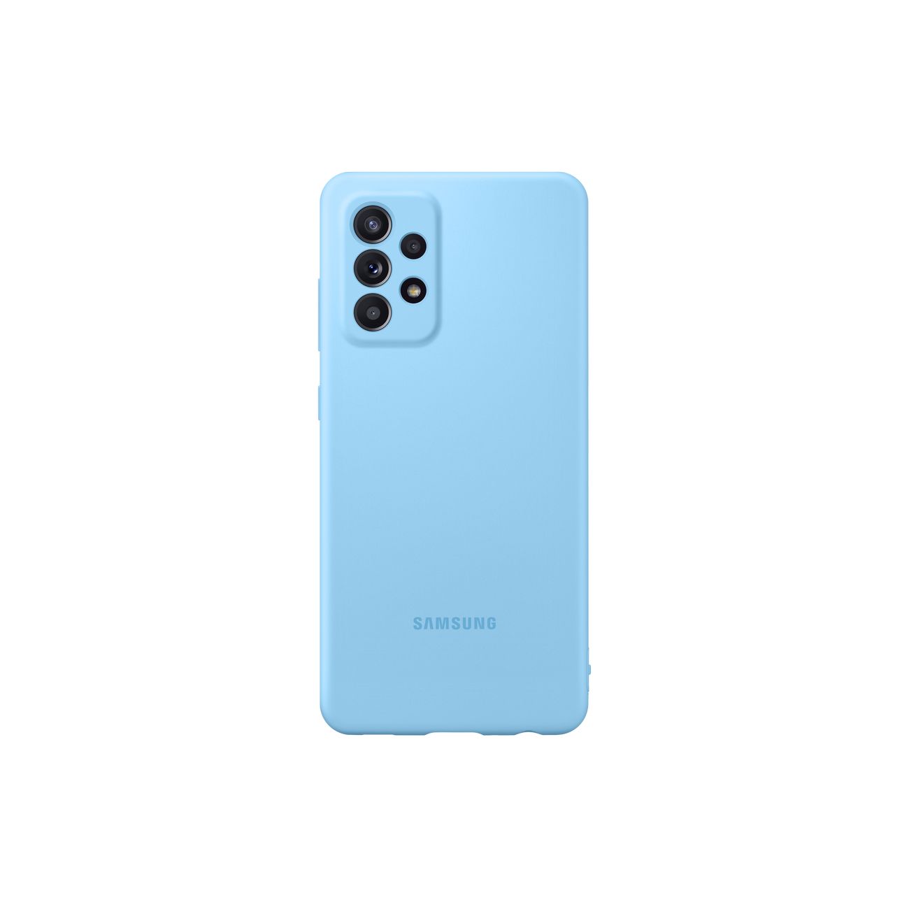 Чехол Samsung Silicone Cover A52 синий (EF-PA525) фото