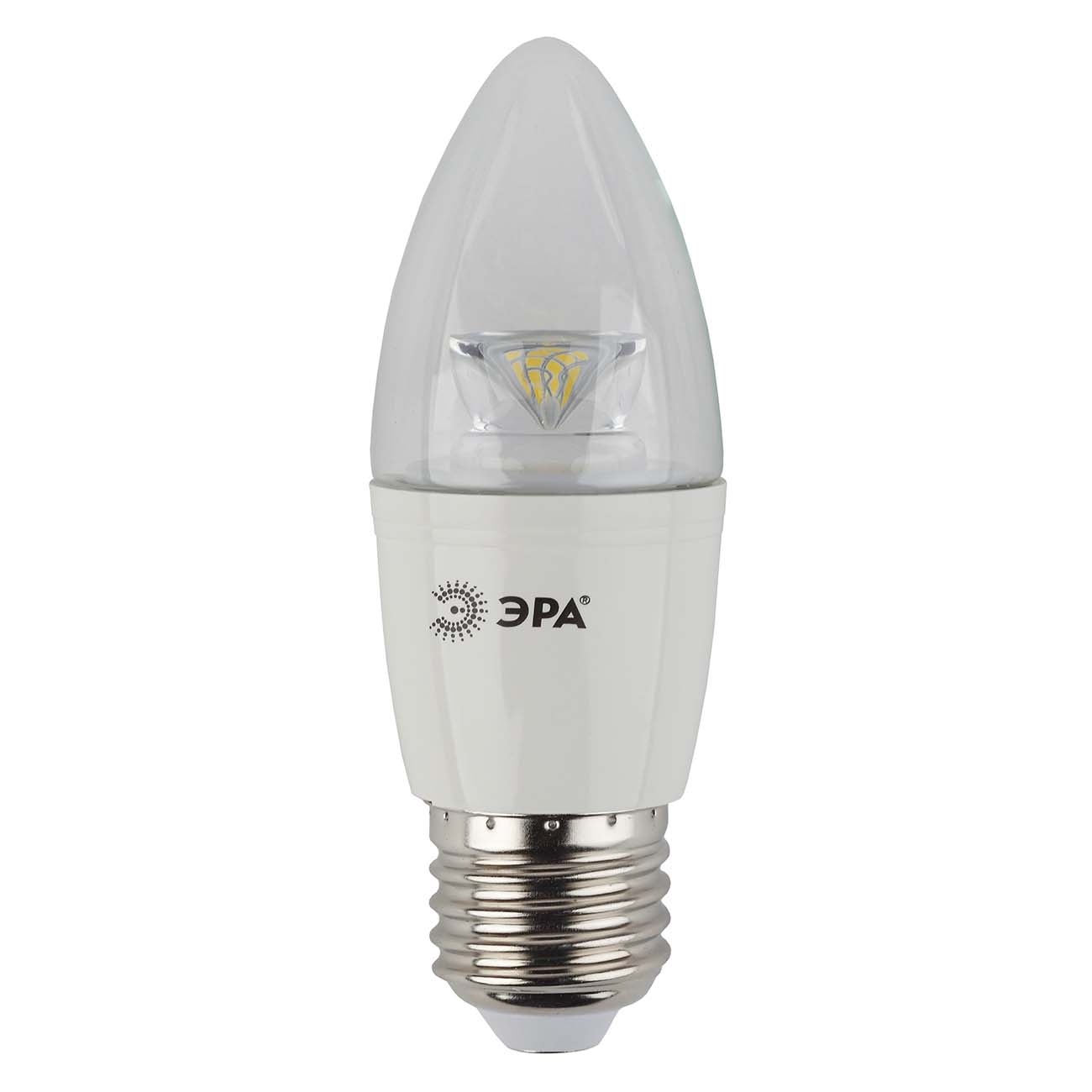 Лампа LED ЭРА LED B35-7W-827-E27-Clear