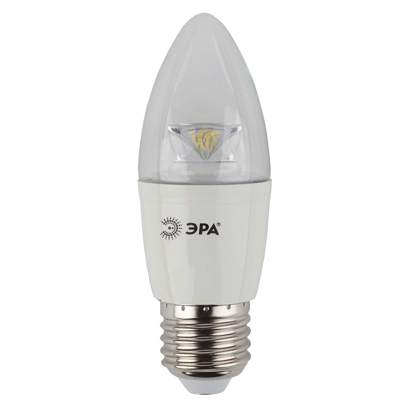 Лампа LED ЭРА LED B35-7W-840-E27-Clear фото