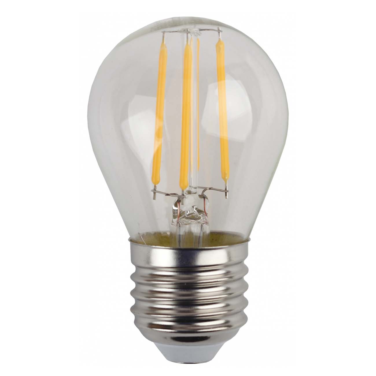 Лампа LED ЭРА F-LED P45-5W-827-E27 фото