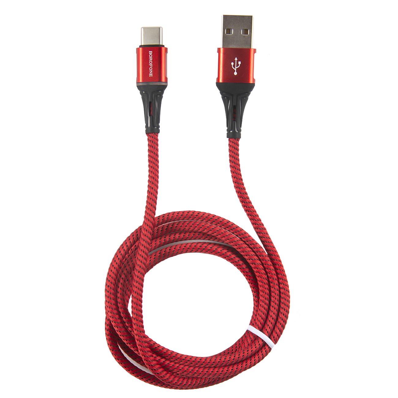 Кабель USB Type-C Borofone BU25 Glory красный фото