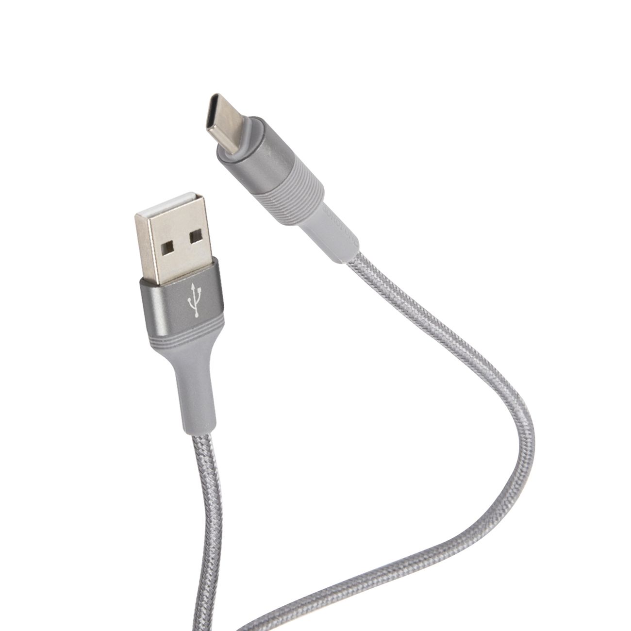Кабель USB Type-C Borofone BX21 Outstanding серый