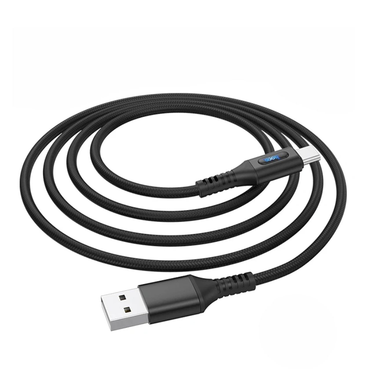 Кабель USB Type-C Hoco U79 Admirable черный фото