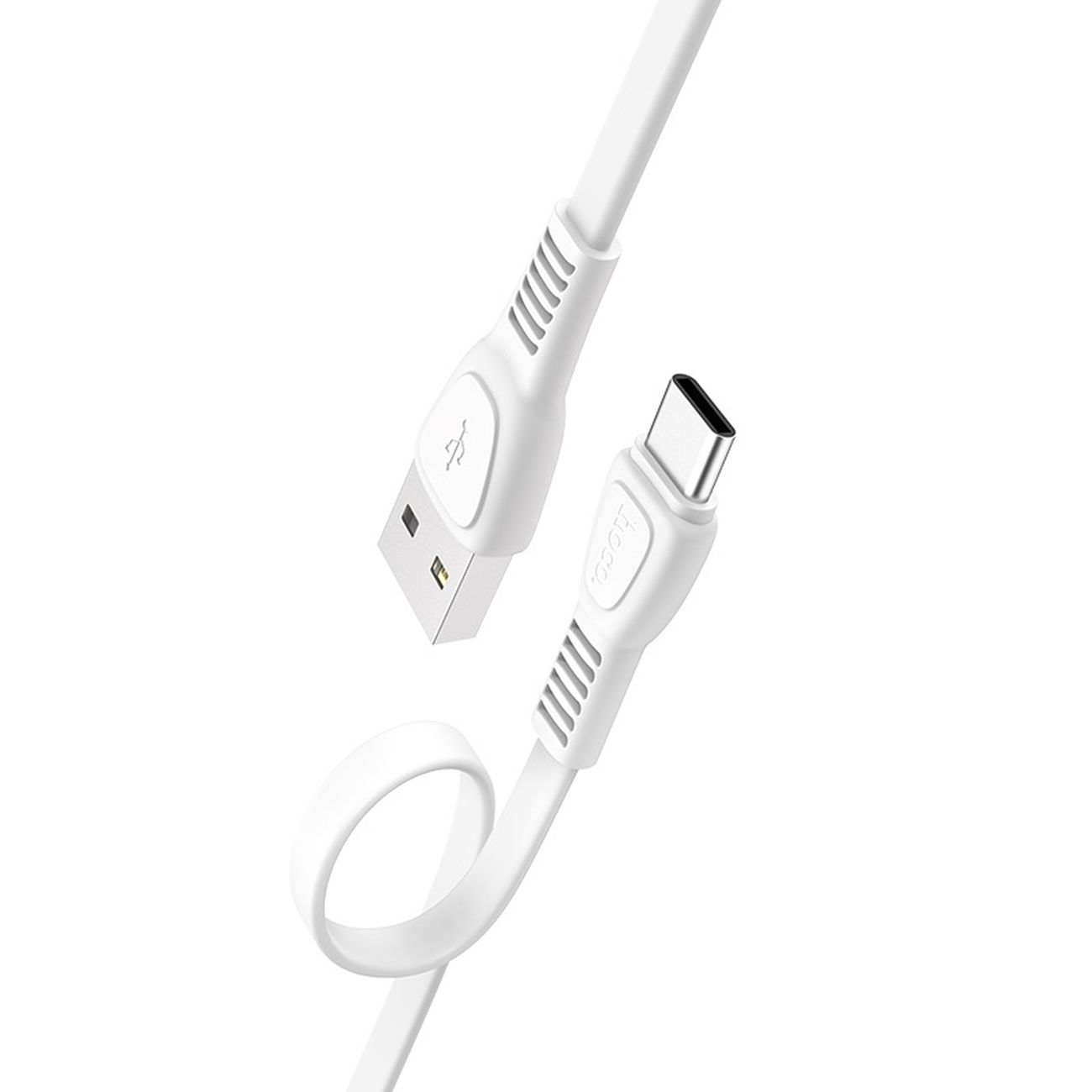 Кабель USB Type-C Hoco X40 Noah белый фото