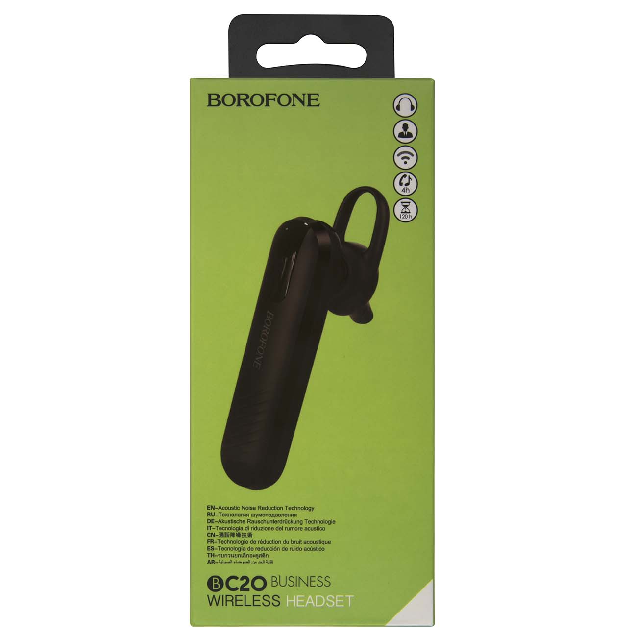 Гарнитура Bluetooth для смартфона Borofone BC20 Smart черные