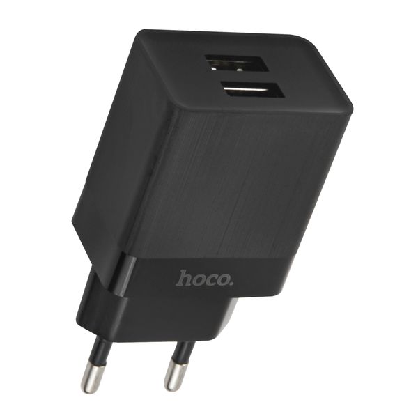 Сетевое зарядное устройство Hoco C51A Prestige черный