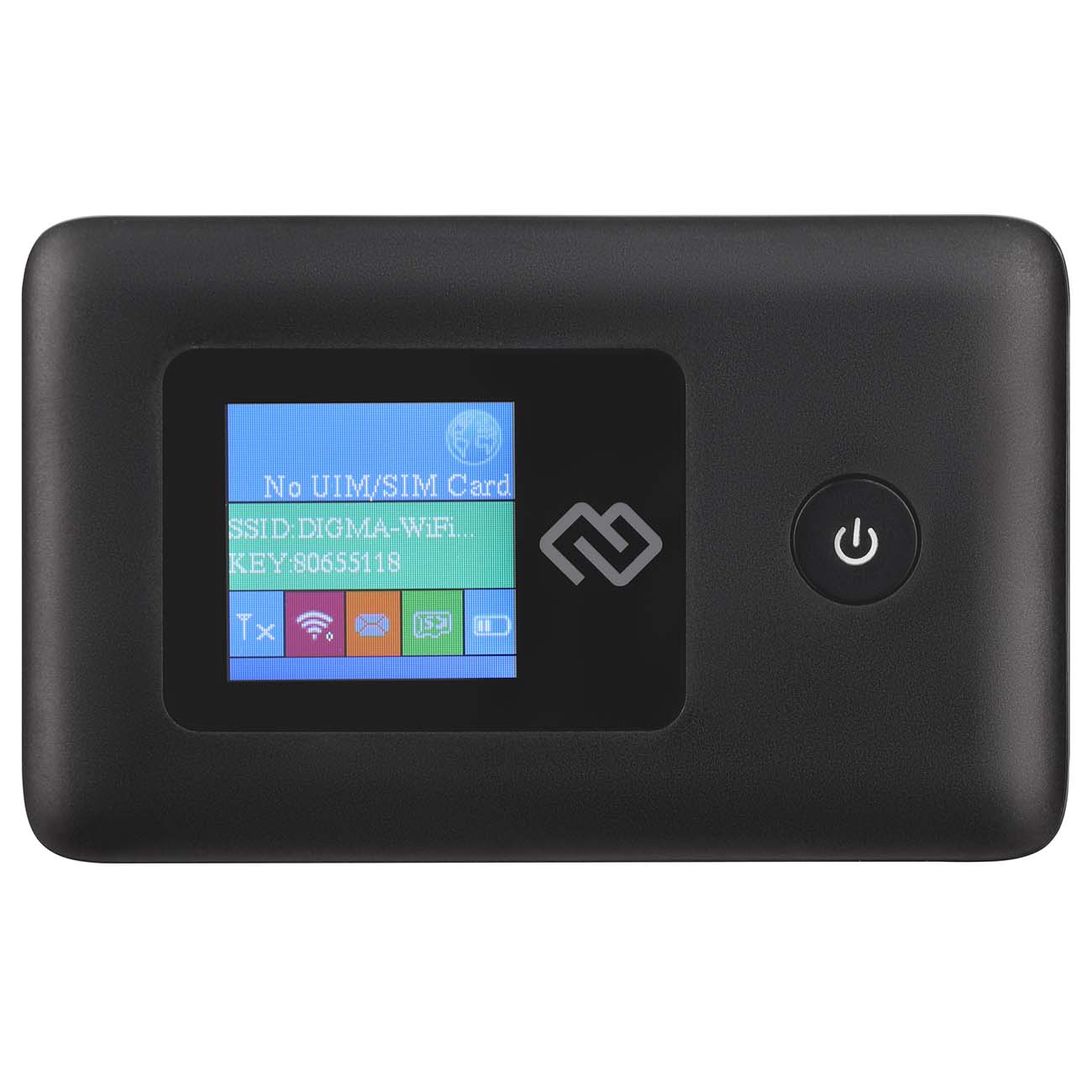 Модем 3G/4G Mobile Wi-Fi Digma DMW1969 черный