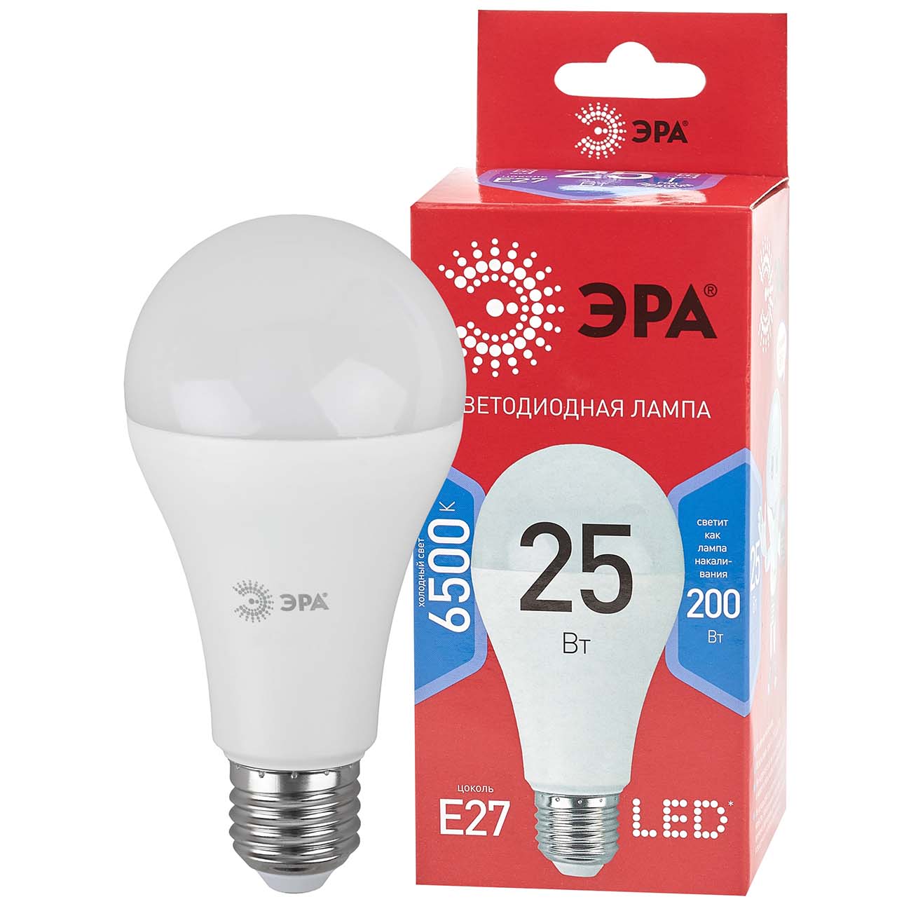 Лампа ЭРА LED A65-25W-865-E27 R фото