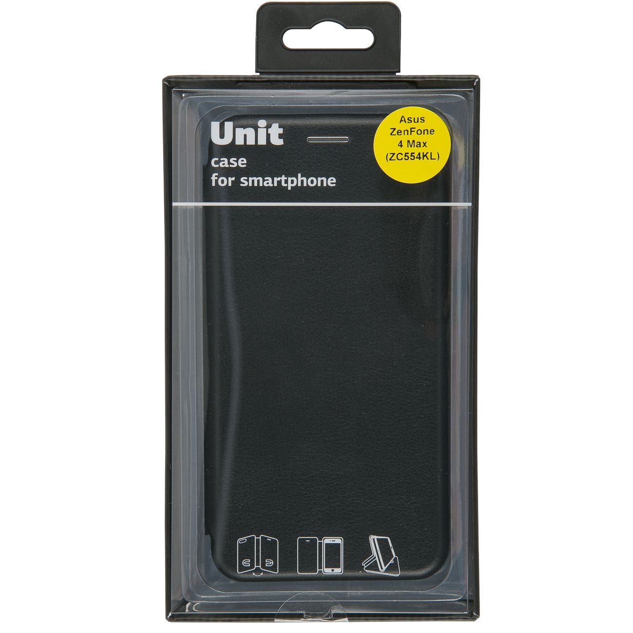 Чехол Red Line Unit Asus ZenFone 4 Max (ZC554KL) черный