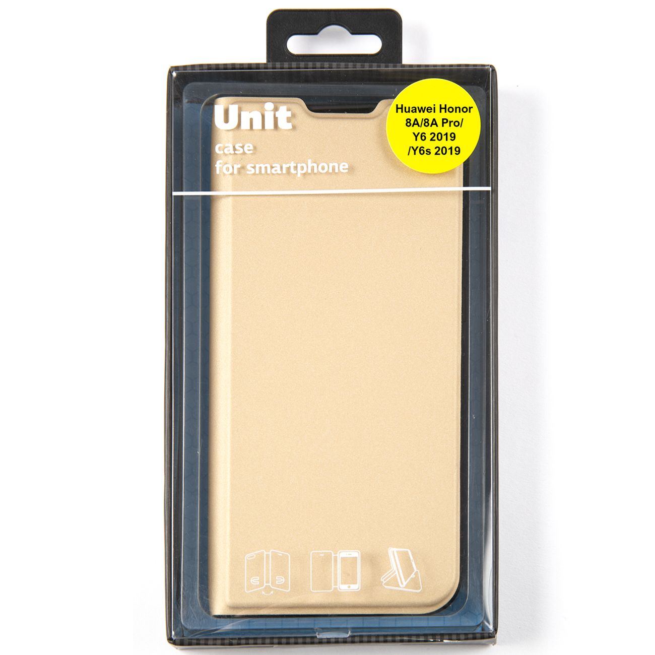 Чехол Red Line Unit Honor 8A/8A Pro/Y6 2019/Y6s 2019 золотой