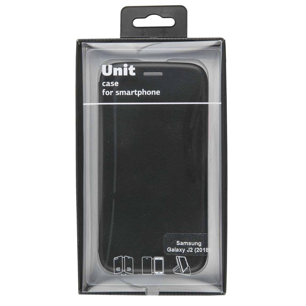 Чехол Red Line Unit Galaxy J2 2018 черный