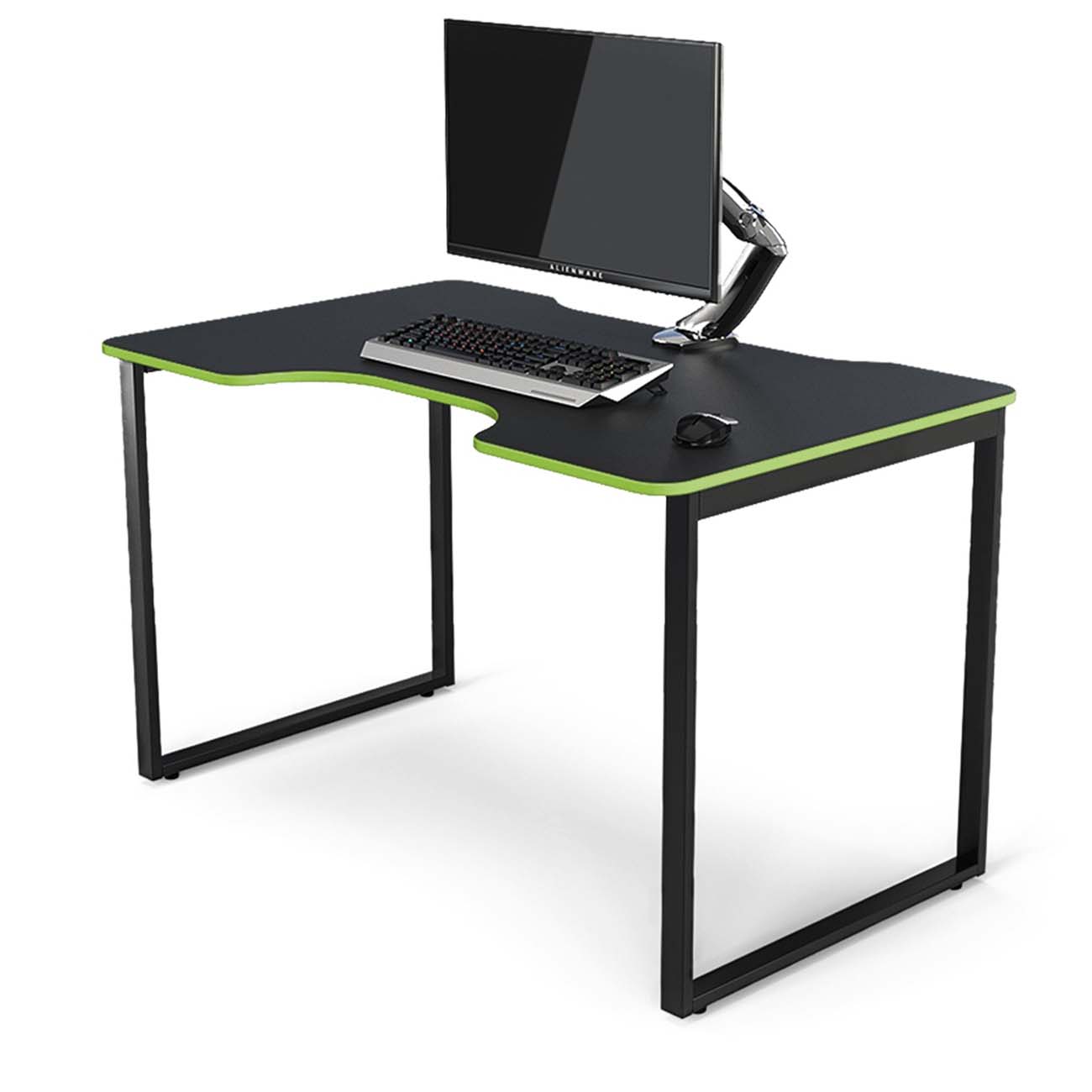 Стол компьютерный игровой WARP St Green (ST1-GR)